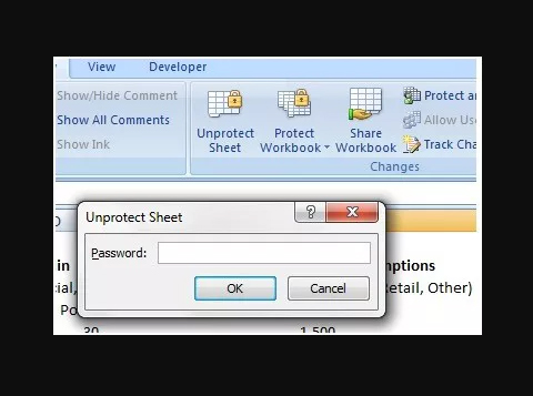 excel password protect opening file